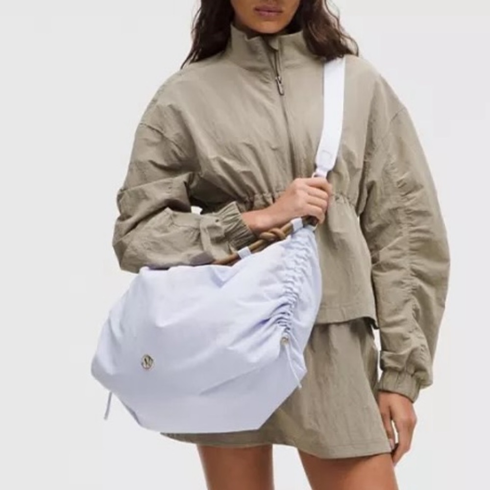 Lululemon Convertible Ruched Crossbody Bag